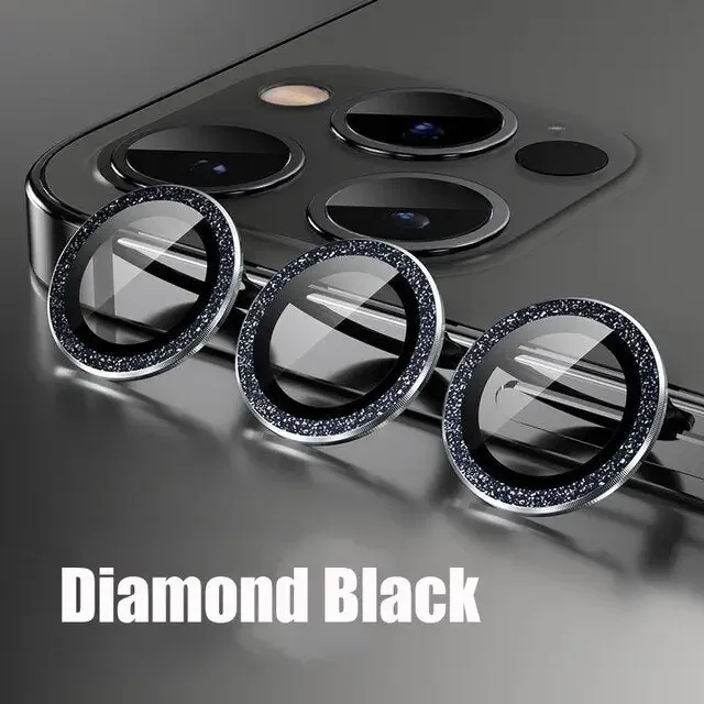 Protections d'objectif d'appareil photo intégrales en métal pour iPhone 11-13ProMax