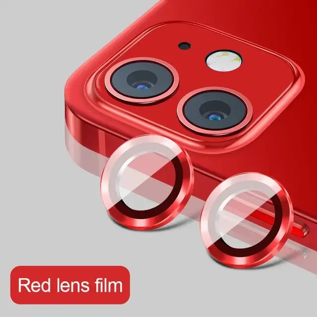 Protections d'objectif d'appareil photo intégrales en métal pour iPhone 11-13ProMax