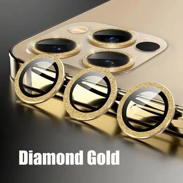 Protections d'objectif d'appareil photo intégrales en métal pour iPhone 11-13ProMax