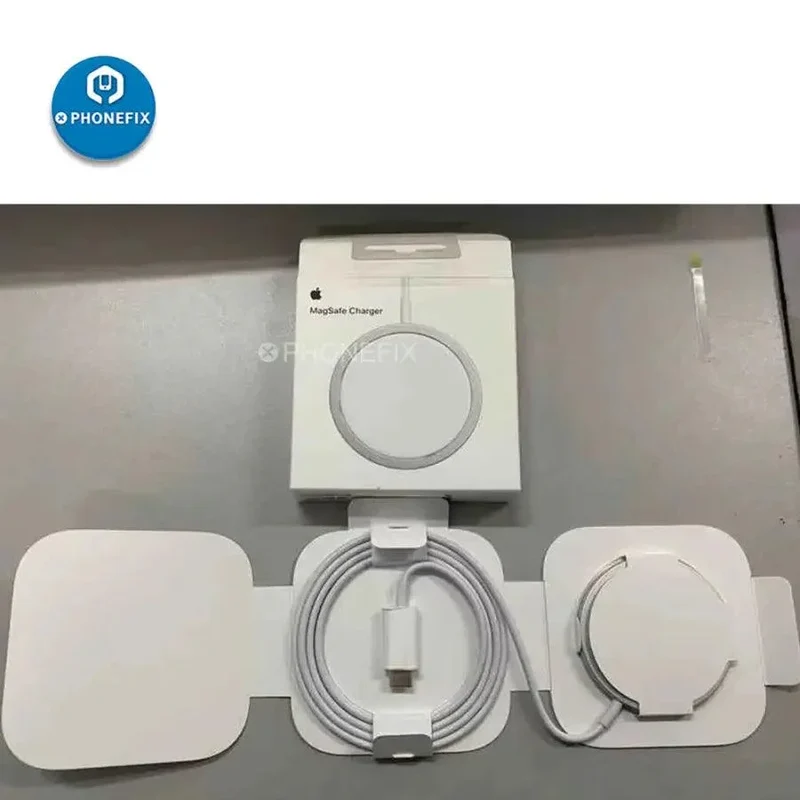 Chargeur sans fil magnétique MagSafe 15 W pour iPhone 12-15ProMax