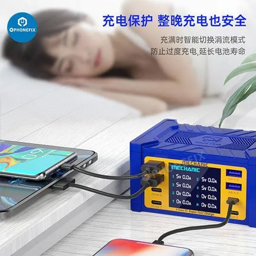 Chargeur ultra rapide MECHANIC V-Power 6 8 8S pour montres iPhone iPad
