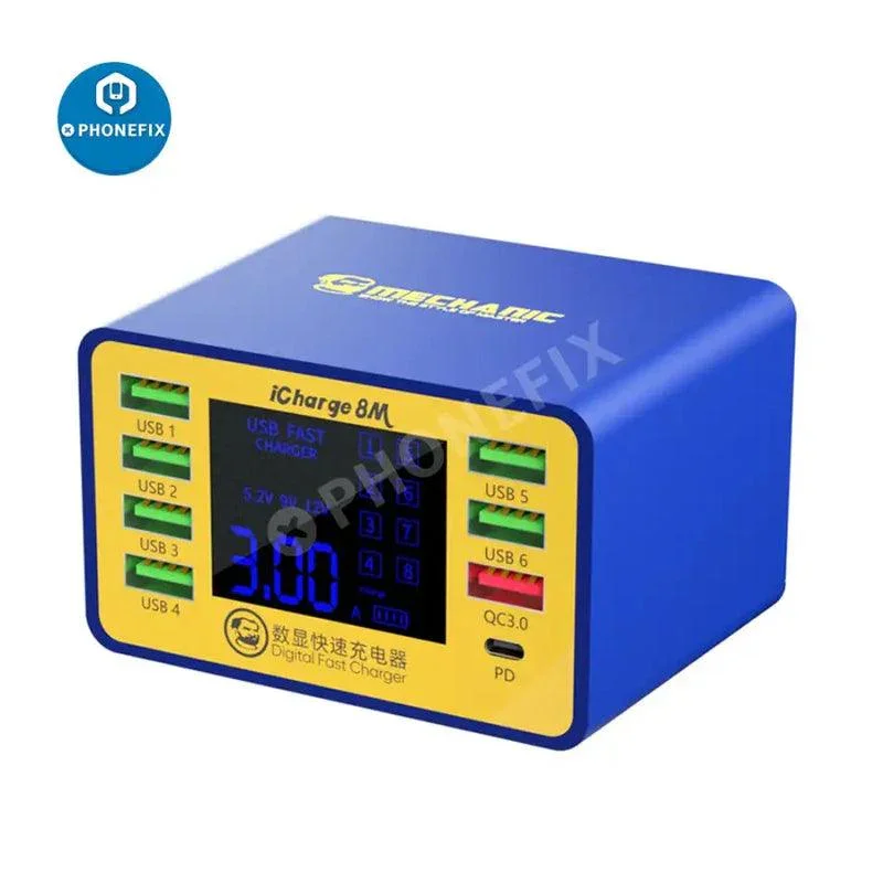 Chargeur ultra rapide MECHANIC V-Power 6 8 8S pour montres iPhone iPad