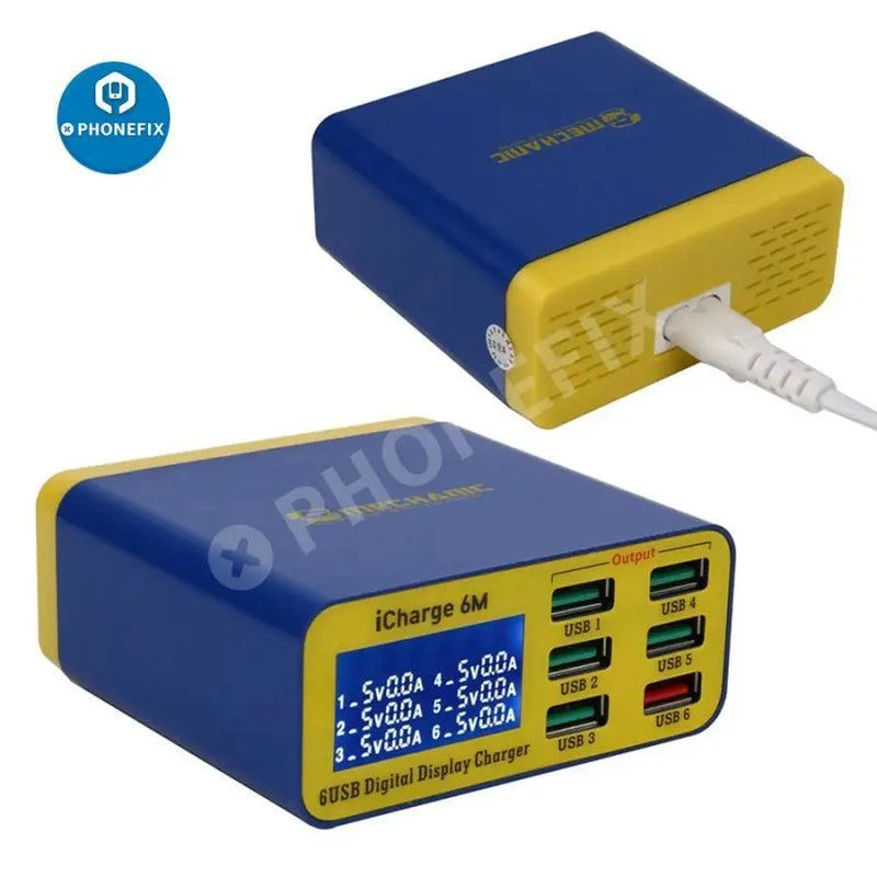 Chargeur ultra rapide MECHANIC V-Power 6 8 8S pour montres iPhone iPad