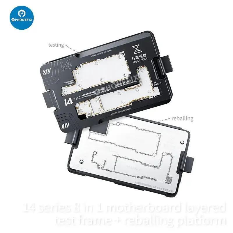 Dispositif de test de carte mère MEGA-IDEA pour iPhone X-16 Pro Max