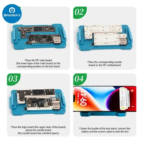 Testeur de carte mère 011 en 4 Relife T-1 pour iPhone 14