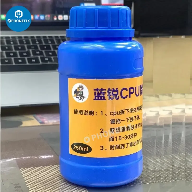 Nettoyant pour colle époxy pour puces IC BGA et NAND CPU