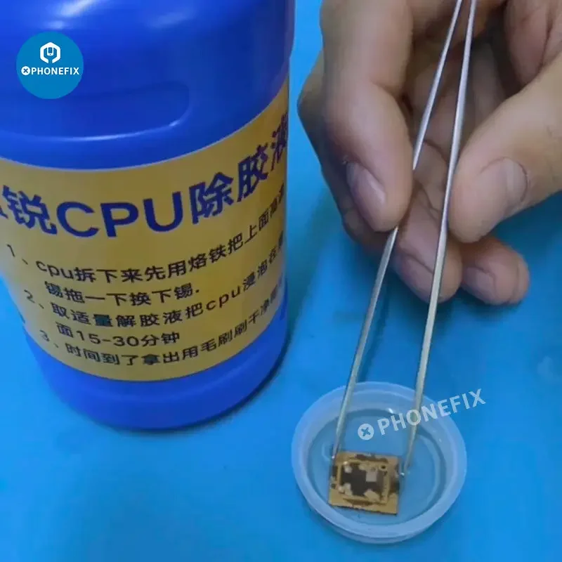 Nettoyant pour colle époxy pour puces IC BGA et NAND CPU