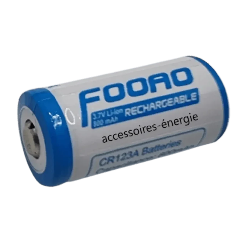 Batterie CR123A Li-ion 3,7v Rechargeable