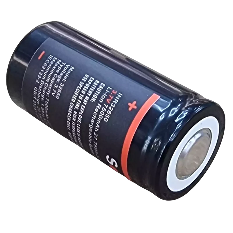 Batterie 32650 Li-ion 3.7v 7500mAh Grande Capacité