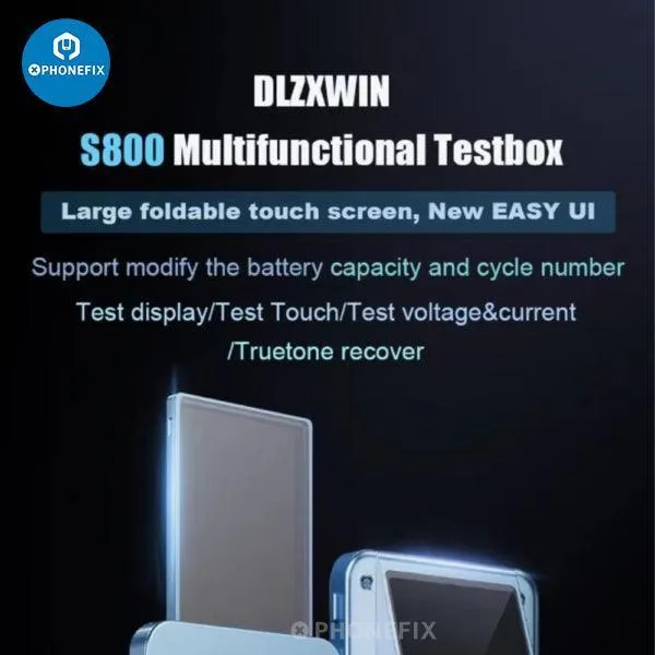 Testeur d'écran DL S800 pour iPhone, Samsung, Huawei, Xiaomi, Oppo, Vivo