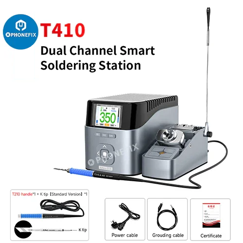 Station de soudage BGA intelligente à deux canaux Aixun T410 T435 T405