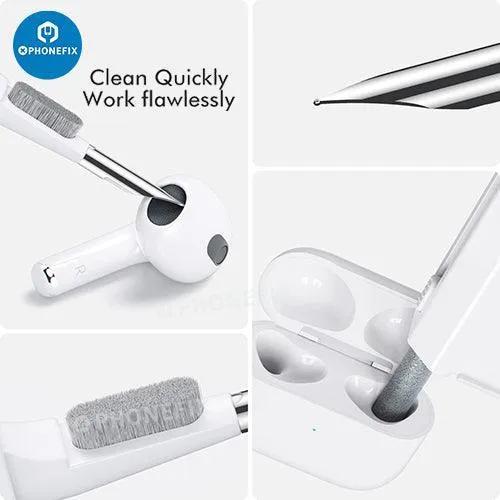 Kit de nettoyage multifonction pour écouteurs Bluetooth Airpods