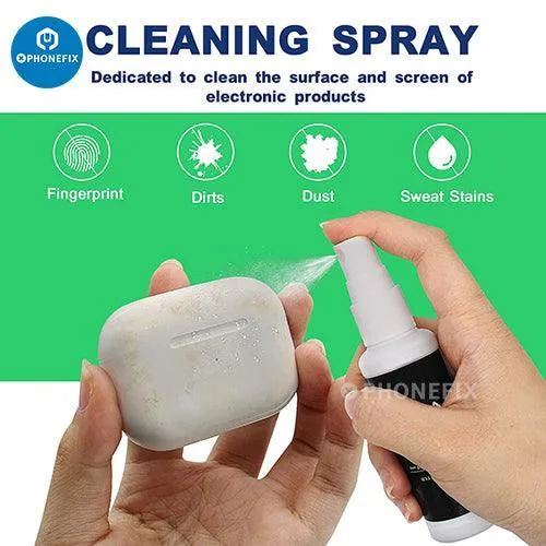 Kit de nettoyage multifonction pour téléphone portable, écouteurs, tablette, ordinateur portable