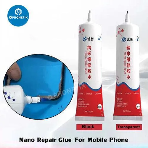Colle nano rapide pour écran, outil de réparation pour coque arrière de téléphone