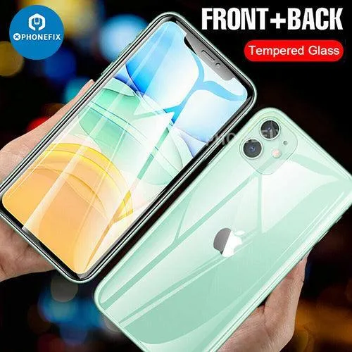 Film de protection d'écran en verre trempé pour iPhone X-15 PM