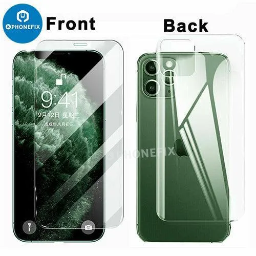 Film de protection d'écran en verre trempé pour iPhone X-15 PM