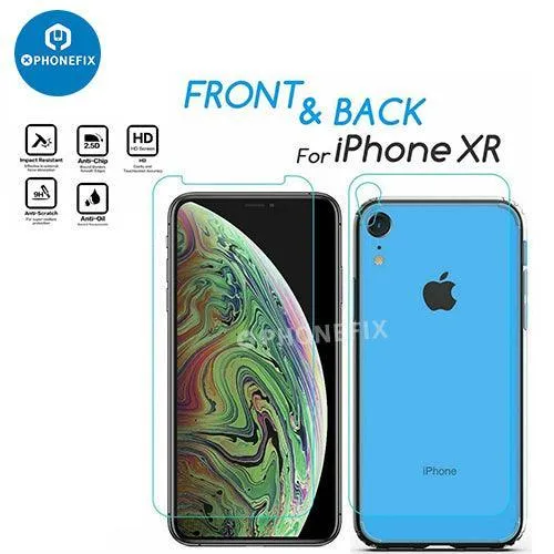 Film de protection d'écran en verre trempé pour iPhone X-15 PM