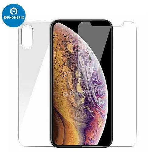 Film de protection d'écran en verre trempé pour iPhone X-15 PM