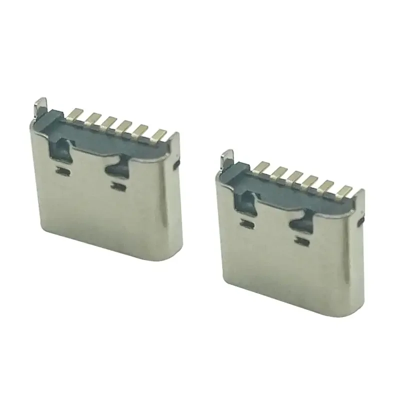 Connecteurs de charge USB 3.0 Type C 6 broches femelles verticales