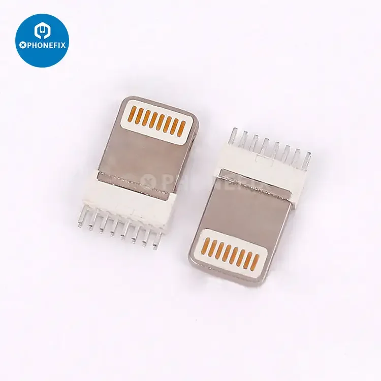 Connecteur USB mâle Lightning Dock 8 broches, interface de données OTG