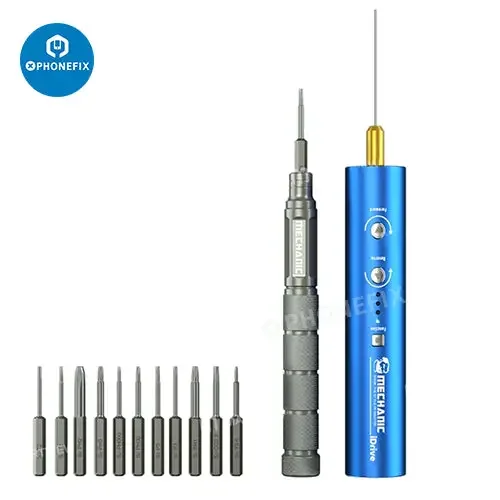 Jeu de tournevis pour dissolvant de colle OCA électrique iDrive Mechanic