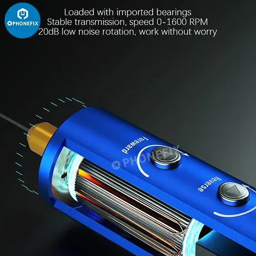 Jeu de tournevis pour dissolvant de colle OCA électrique iDrive Mechanic