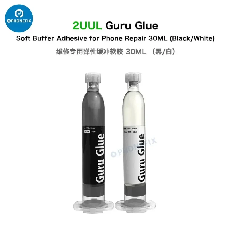 Colle adhésive souple 2UUL pour réparation de téléphone 30 ml