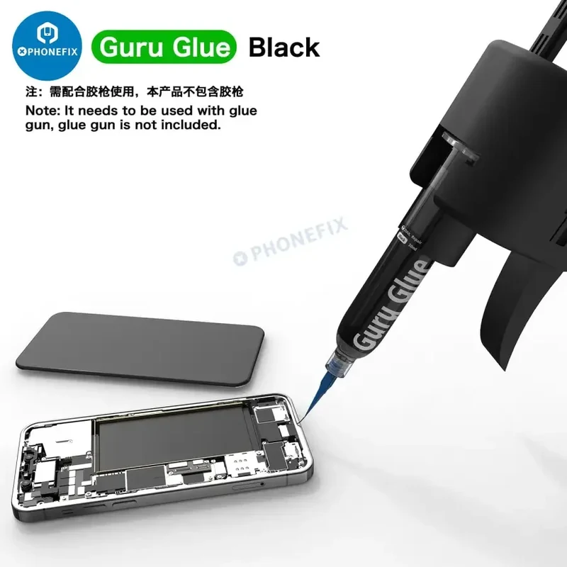 Colle adhésive souple 2UUL pour réparation de téléphone 30 ml