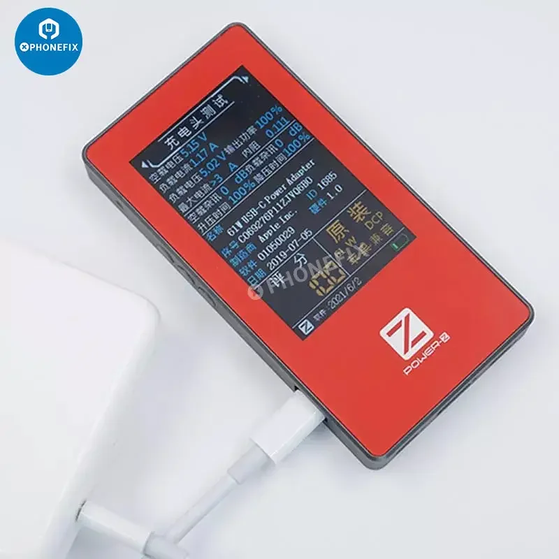 Testeur de chargeur PD POWER-Z MF003 Détecteur de courant de tension de câble MFI MF001