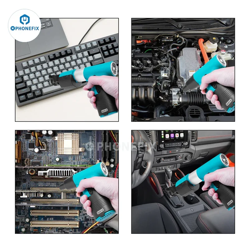 Pistolet de nettoyage de poussière pour ventilateur à turbine aspirante MaAnt BF-1