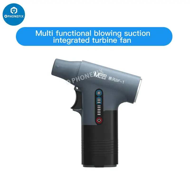 Pistolet de nettoyage de poussière pour ventilateur à turbine aspirante MaAnt BF-1