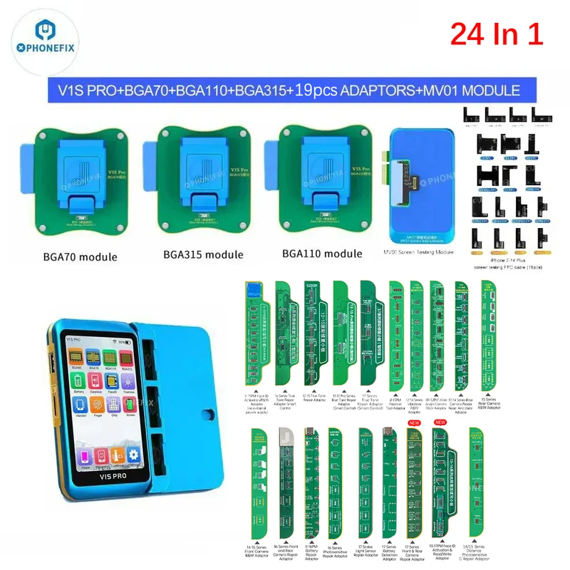 Programmateur JCID V1S PRO BGA315 BGA110 BGA70 pour iPhone iPad