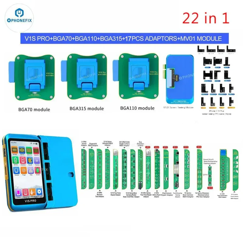 Programmateur JCID V1S PRO BGA315 BGA110 BGA70 pour iPhone iPad