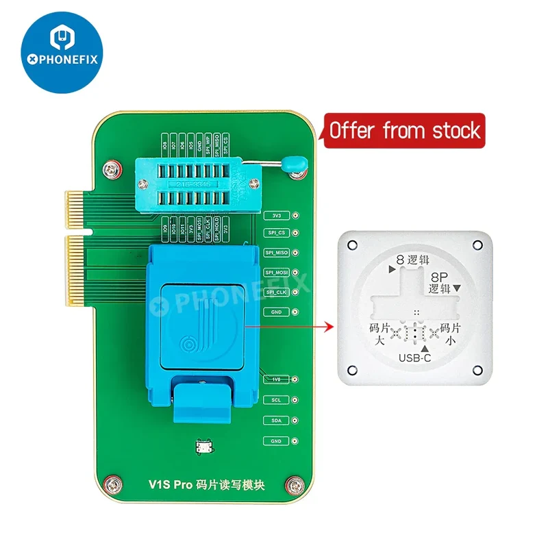 Programmateur JCID V1S PRO BGA315 BGA110 BGA70 pour iPhone iPad