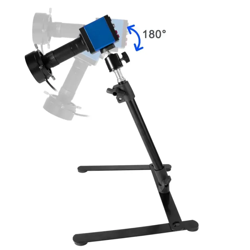 Microscope vidéo électronique avec loupe pour appareil photo numérique HDMI VGA