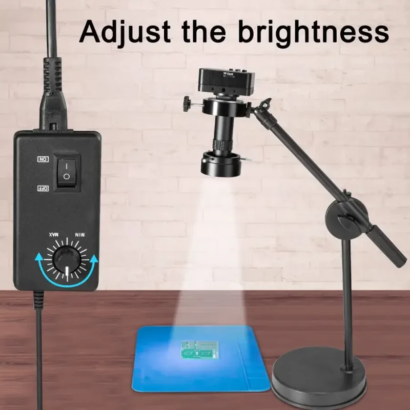 Caméra HDMI 38P 1080MP Microscope industriel USB Soudure CMS
