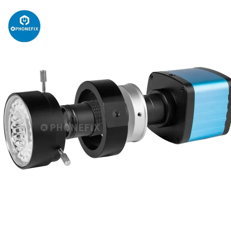 Microscope 4K HDMI USB, caméra vidéo 48 MP, réparation de circuits imprimés