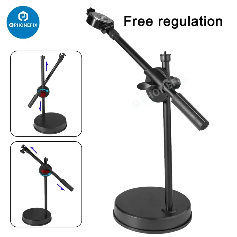 Microscope 4K HDMI USB, caméra vidéo 48 MP, réparation de circuits imprimés