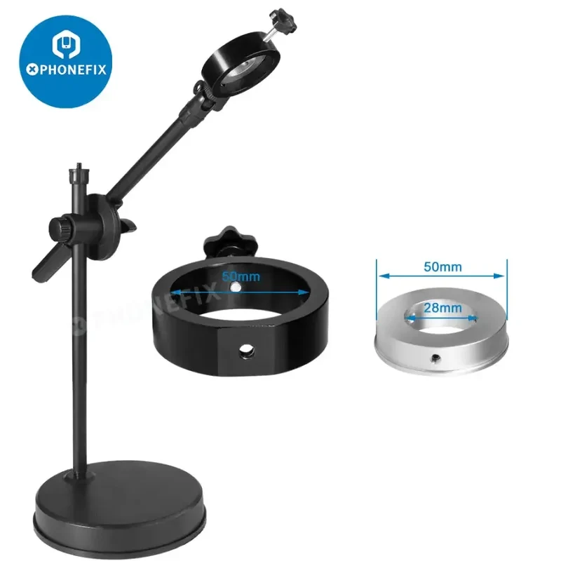 Microscope 4K HDMI USB, caméra vidéo 48 MP, réparation de circuits imprimés