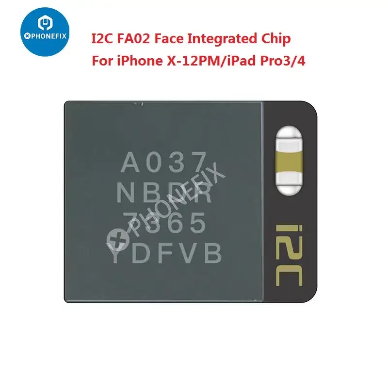 Puce intégrée de réparation Face ID i2C FA02 FA05 pour iPhone X-15 Pro Max
