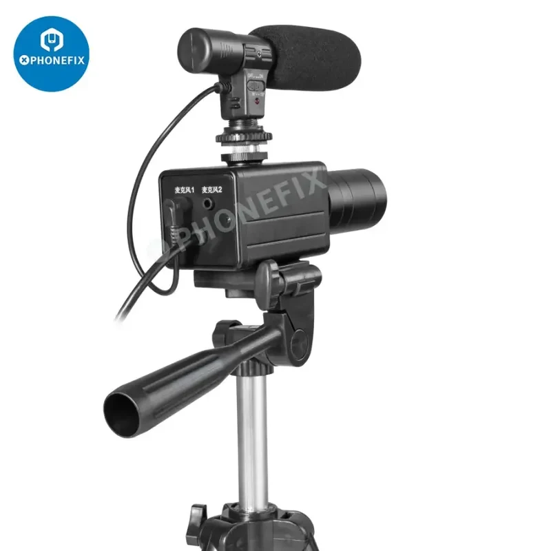 Webcam USB 5.0K 4 MP, zoom optique 10x, caméra HD avec microphone