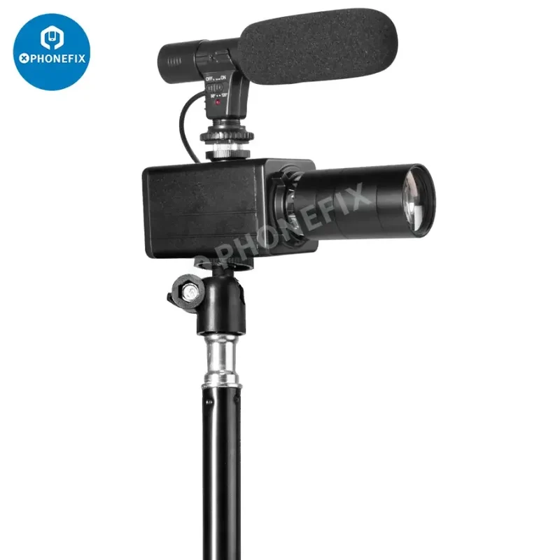Webcam USB 5.0K 4 MP, zoom optique 10x, caméra HD avec microphone