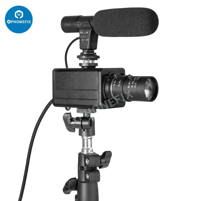 Webcam USB 5.0K 4 MP, zoom optique 10x, caméra HD avec microphone