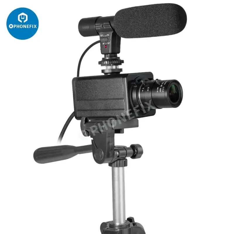Webcam USB 5.0K 4 MP, zoom optique 10x, caméra HD avec microphone