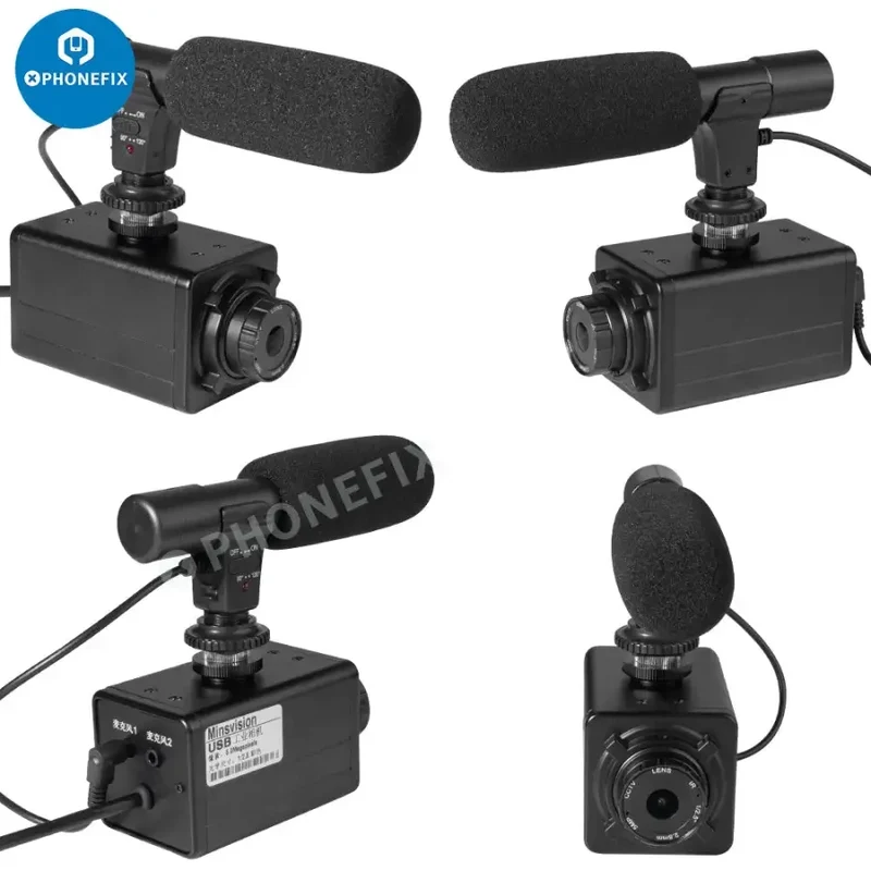 Webcam USB 5.0K 4 MP, zoom optique 10x, caméra HD avec microphone