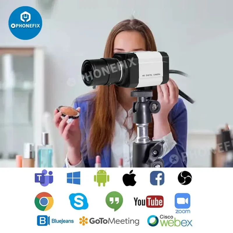 Webcam USB UVC haute vitesse 2.0 MP MJPG HD