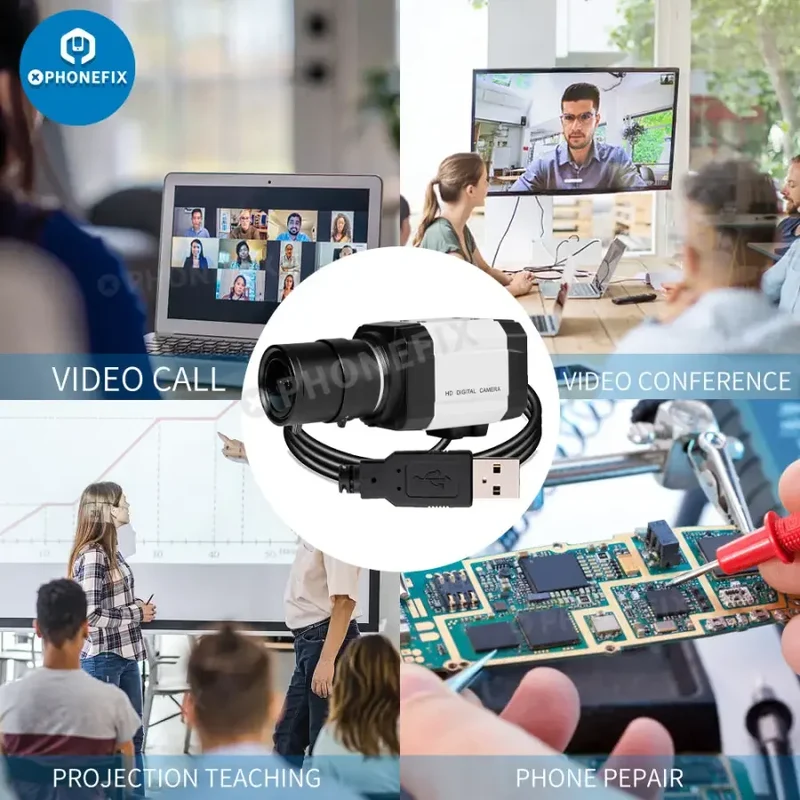 Webcam USB UVC haute vitesse 2.0 MP MJPG HD
