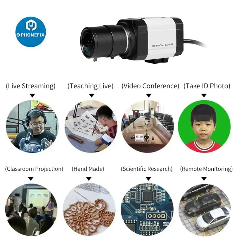 Webcam USB UVC haute vitesse 2.0 MP MJPG HD