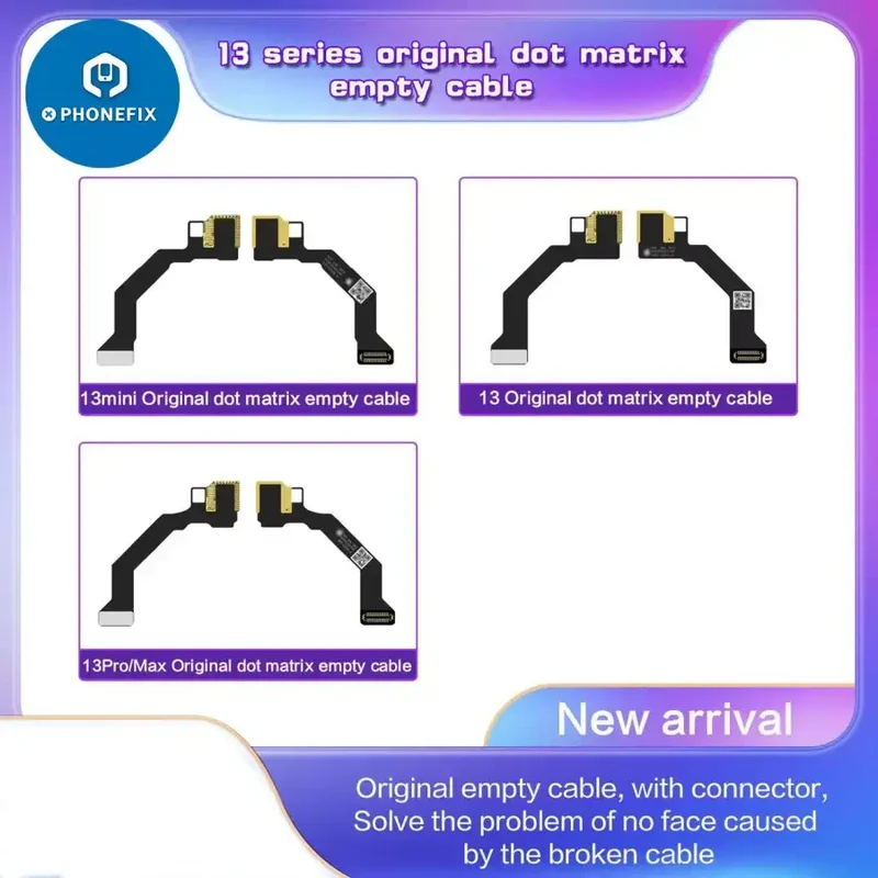 Câble flexible FPC à matrice de points infrarouge I2C vide pour iPhone 13 Pro Max
