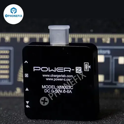 Testeur USB-C POWER-Z KM003C PD3.1 QC5.0 Détecteur de courant de tension